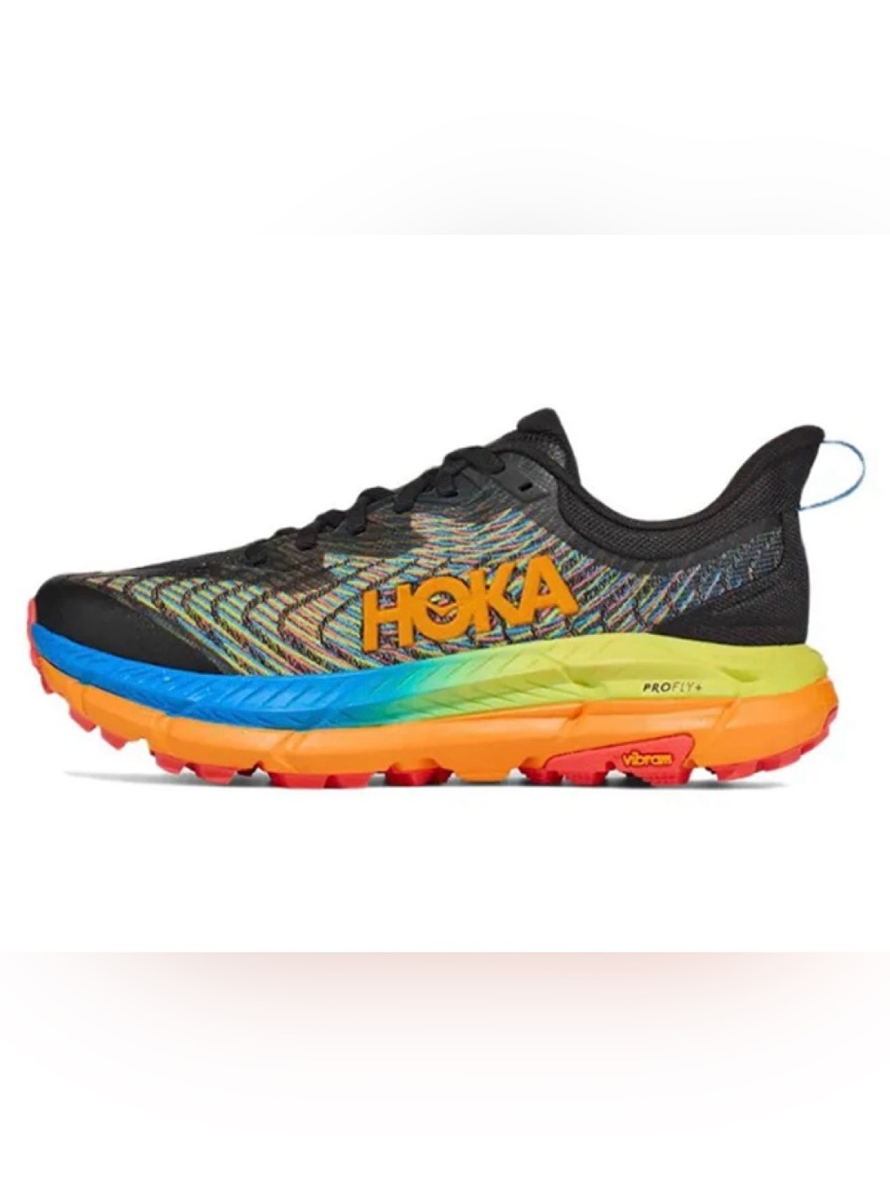 New HOKA One One Mafate Speed 4 Trail Running Shoes Rainbow Multicolor